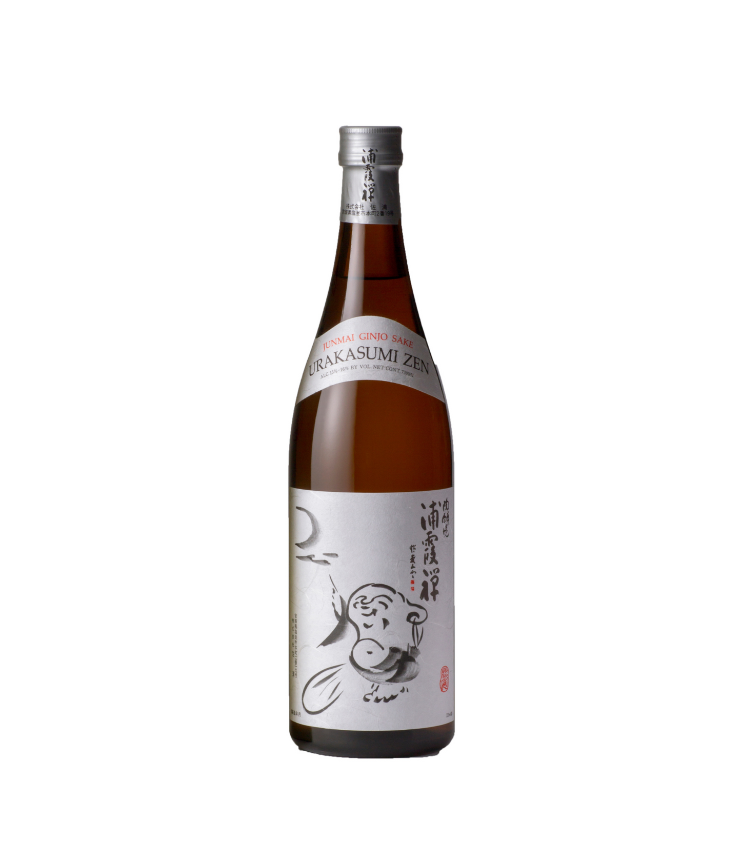 Urakasumi Zen Junmai Ginjo sake