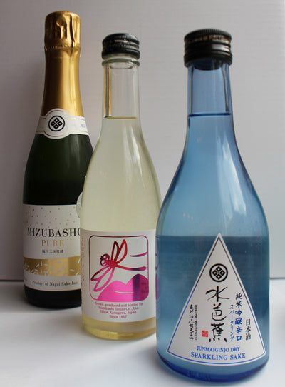 Sparkling Sake Trio